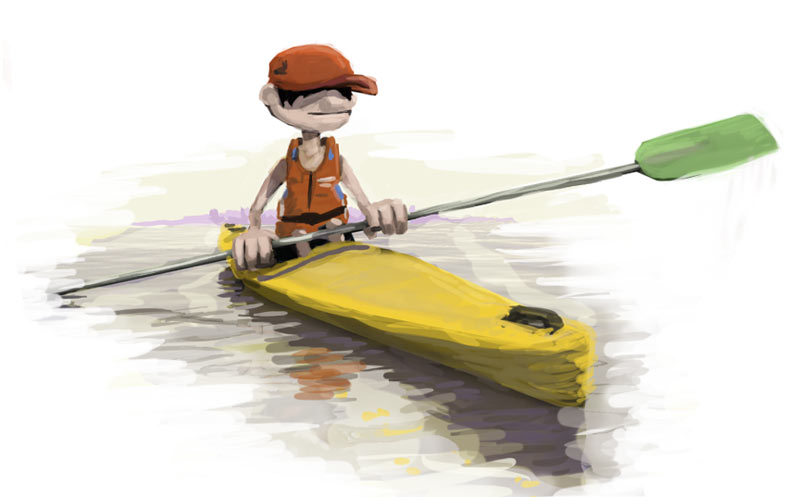 animated kayak clipart - photo #25