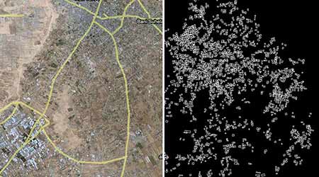 Cities footprint creator example